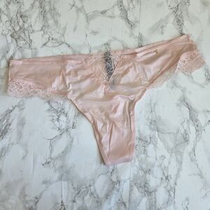 VS VERY SEXY Micro Lace Inset Thong Panty